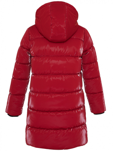 З 20 Пальто - пуховик для девочки Красный