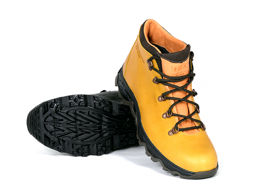 Ботинки мужские TREK Andes10 желтый (шерст.мех)