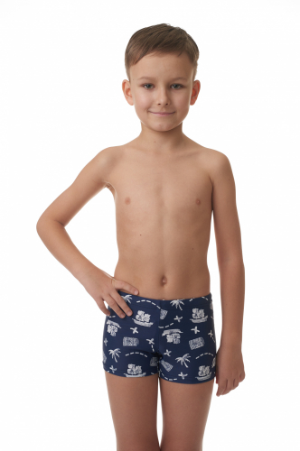 Плавки-шорты для мальчика, 3407-1815-200 фиолетовый