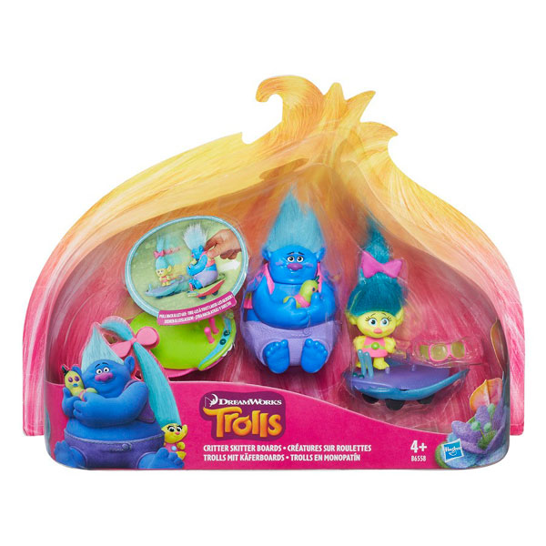 Игровой набор Hasbro Trolls тролль на автомобиле
