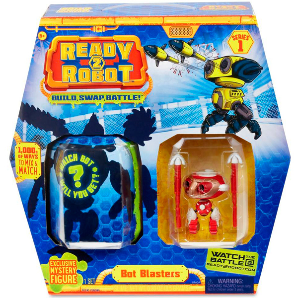 Игрушка Ready2Robot Капсула и минибот, 4 в асс., кор.