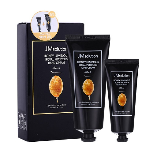 Крем для рук с экстрактом меда JM SOLUTION Honey Luminous Royal Propolis Hand Cream 100ml+50ml