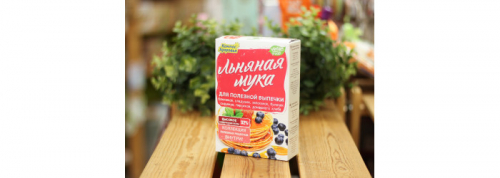 Мука ™ Компас Здоровья Льняная для полезной выпечки 300гр.