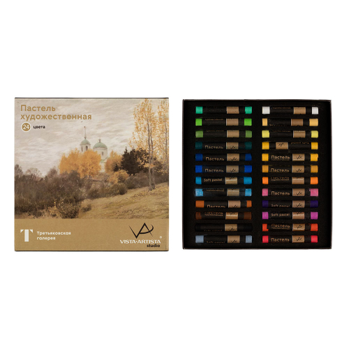 VISTA-ARTISTA Studio GTG-VASP-24 пастель художественная набор 24 цв. .