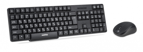 Беспроводной комплект клавиатура+мышь SmartBuy 236374AG-K Black