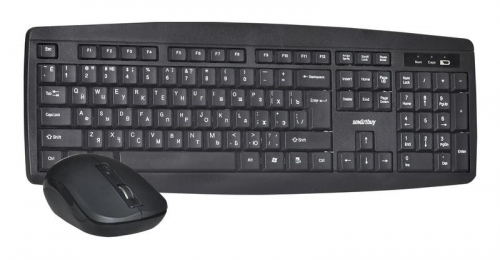 Беспроводной комплект клавиатура+мышь SmartBuy 212332AG Black (SBC-212332AG-K)