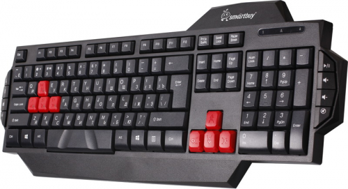 Клавиатура SmartBuy 201 USB мультимедийная игровая Black (SBK-201GU-K)