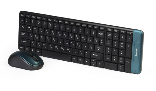 Беспроводной комплект клавиатура+мышь SmartBuy 222358AG Black (SBC-222358AG-K)