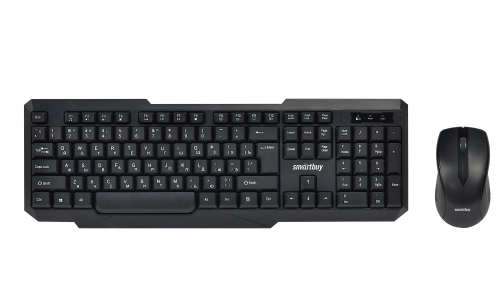 Беспроводной комплект клавиатура+мышь SmartBuy 230346AG-K черный