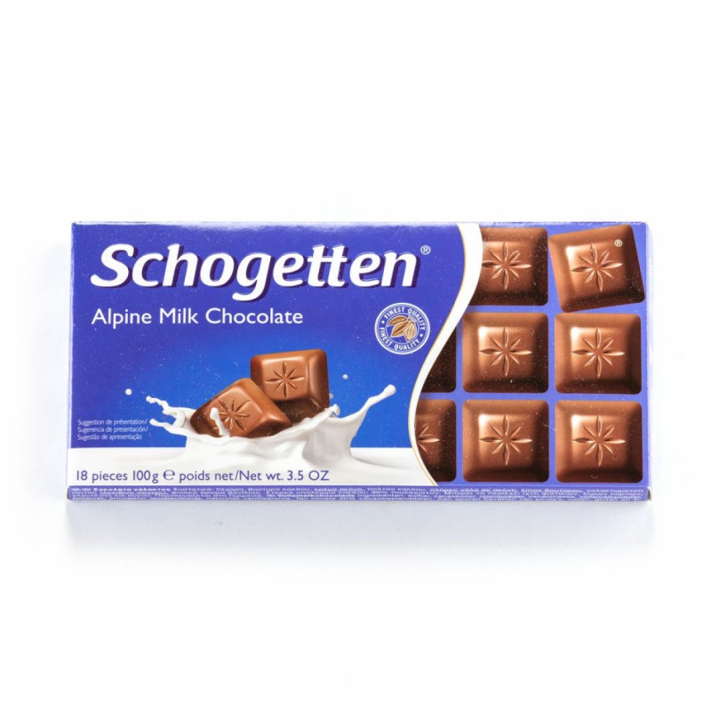 Schogetten Alpine Milk Chocolate with Hazelnuts