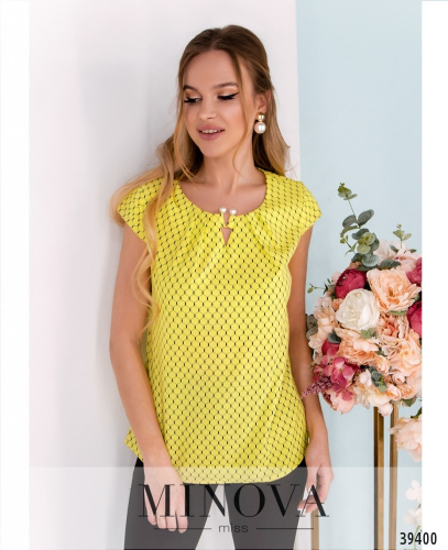 Рубашка №157-жёлтые-соты
