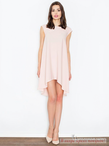 Платье Figl M450, розовый (M)