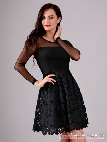 Платье Fantosh 27005, черный (M)