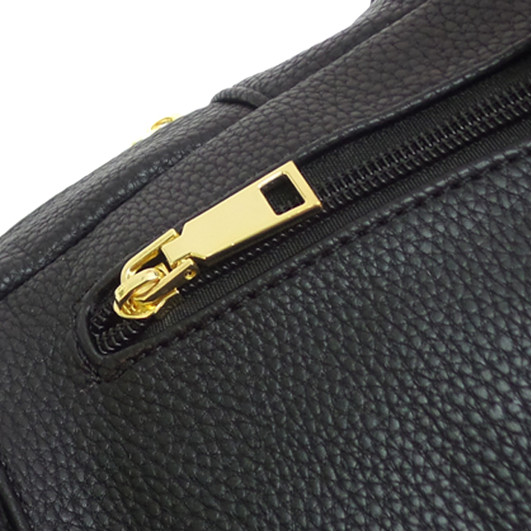 СКИДКА. Рюкзак Borgo Antico. Экокожа с тиснением. D 1802 black