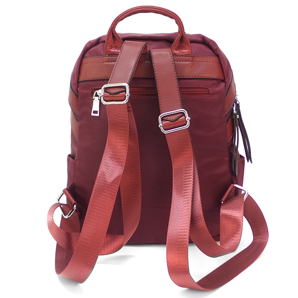 Рюкзак из нейлона Borgo Antico. W 1109 claret