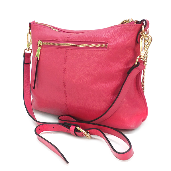 СКИДКА. Женская сумка Borgo Antico. Кожа. 5061 rose red