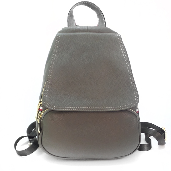СКИДКА. Рюкзак женский Borgo Antico. Натуральная кожа. 6020 grey