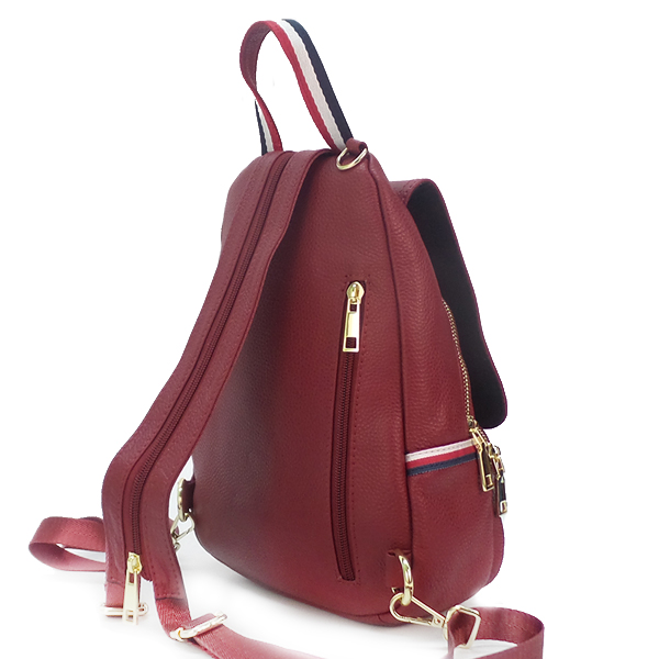 СКИДКА. Рюкзак Borgo Antico. Кожа. 6020 wine red