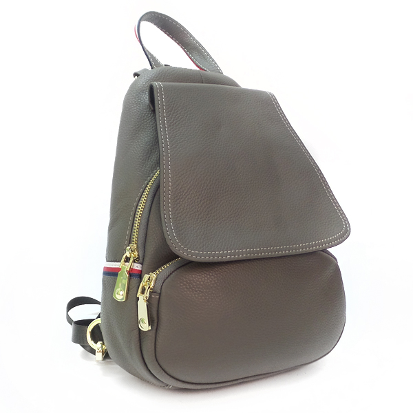 СКИДКА. Рюкзак женский Borgo Antico. Натуральная кожа. 6020 grey