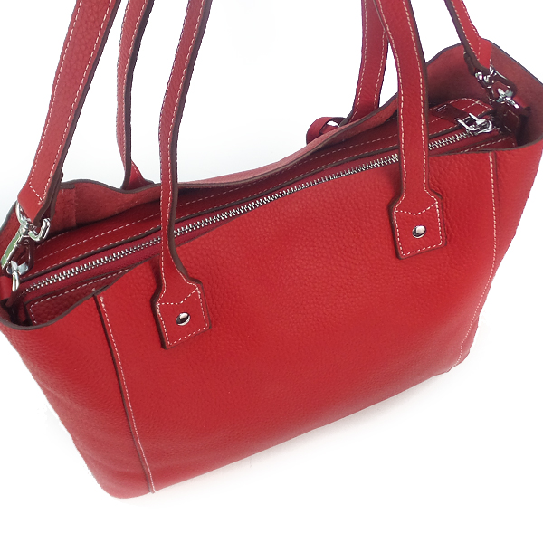 СКИДКА. Сумка женская Borgo Antico. Кожа. 9901 red