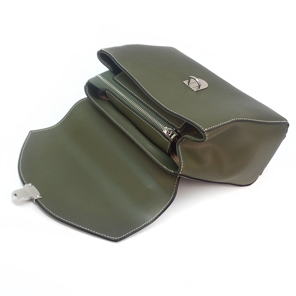 Сумка женская Borgo Antico. Кожа. 6211 green