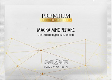 PREMIUM Маска альгинатная миорелакс / Jet cosmetics 30 г