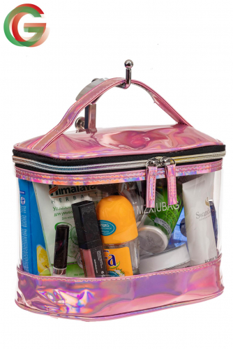Непромокаемая сумка-косметичка для бассейна, цвет бледно-розовый