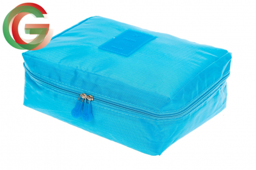 Дорожная сумка-косметичка multi pouch, цвет голубой