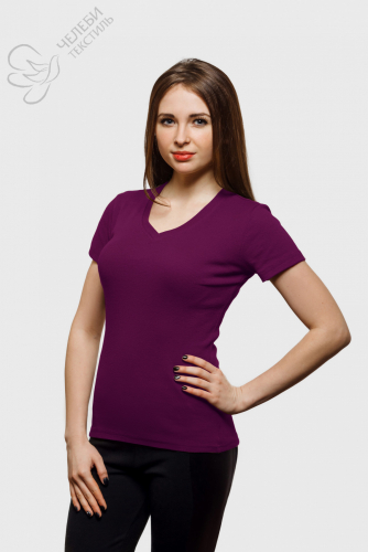 футболка модель 133С фиолетовый