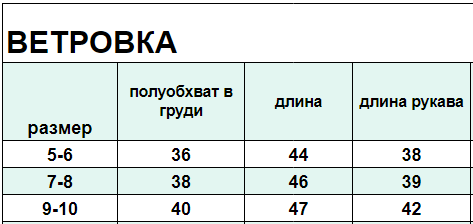 Ветровка Katoofely Арт. К-WT0015 (9-10 лет)