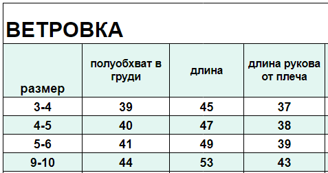 Ветровка Арт. К-WT0012 (9-10 лет)