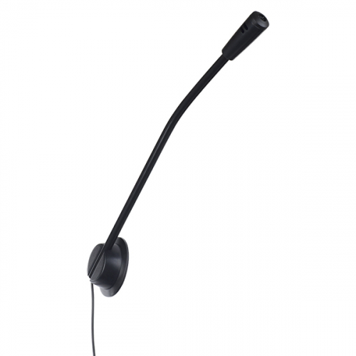 Микрофон Perfeo M-3 настольный, черный, 1.8м (A4425)