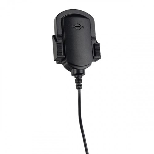 Микрофон Perfeo M-2 на прищепке, черный, 1.8м (A4424)
