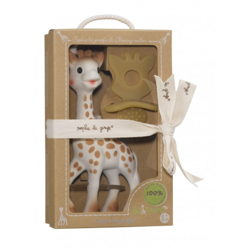 Vulli Набор: игрушка Жирафик Софи с прорезывателем 616624