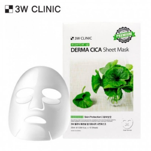 Essential Up Derma Cica Sheet Mask 25ml