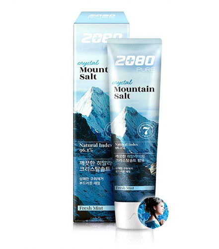 Crystal Mountain Salt Toothpaste (голубая)