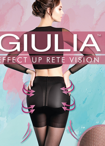 Колготки корректирующие Giulia EFFECT UP RETE VISION