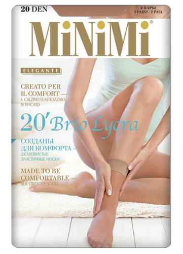 Носки MINIMI Brio 20 Lycra