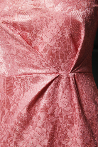 Платье футляр П 190 (Нежно-розовое)