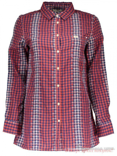 Рубашка LEE 69590, Красный (L)