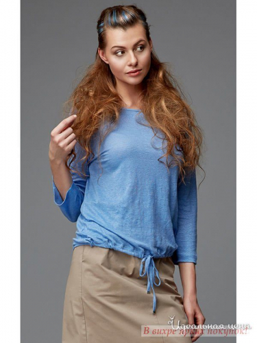 Блуза MILLINER 1726103, голубой (XL)