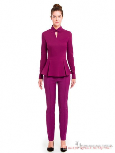 Блуза Indigira IN14OBT009, фиолетовый (XS)