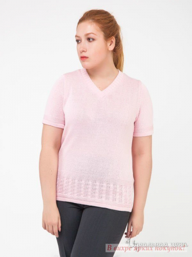 Пуловер Klingel 143065, розовый (42)