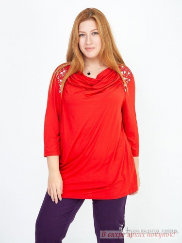 Блуза Klingel 909539, Красный (52)