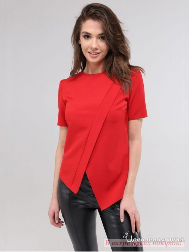 Блуза Lavana Fashion LVN16040925, Красный (XS)