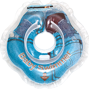 Круги на шею Baby Swimmer (0-12мес) Джинс
