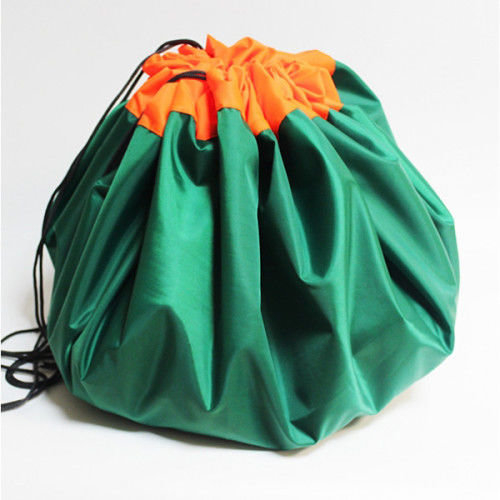 Сумка-коврик Toy Bag (зелёно-оранжевый) 100см