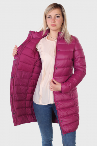 Удлинённая женская куртка Fox – на твой имидж работает брендовое качество №504