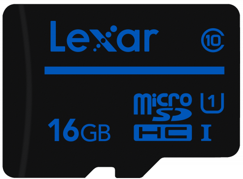 Карта памяти Lexar 16GB (micro SDHC, class10, UHS-I), без адаптера