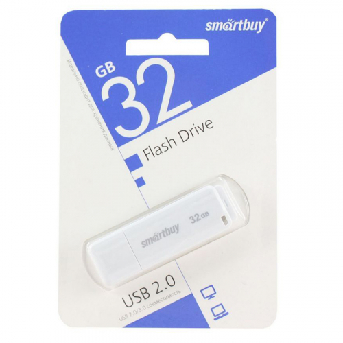 Флэш-диск USB SmartBuy 32 GB LM05 White